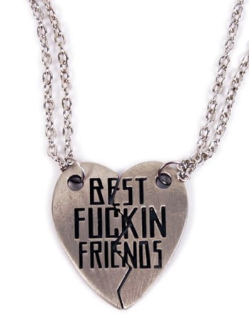 BFF Forever Necklace Souvenir Jewelry x Inked