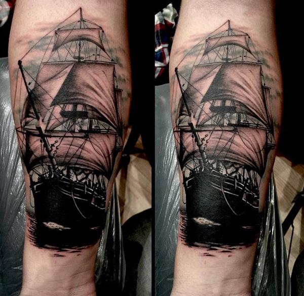 Csónakfotó tetoválás-93