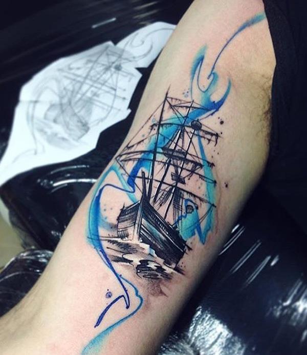 Båthylse tatovering-76