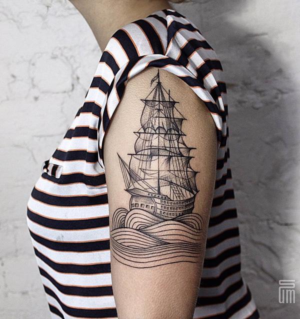 Hajó tetoválás-60