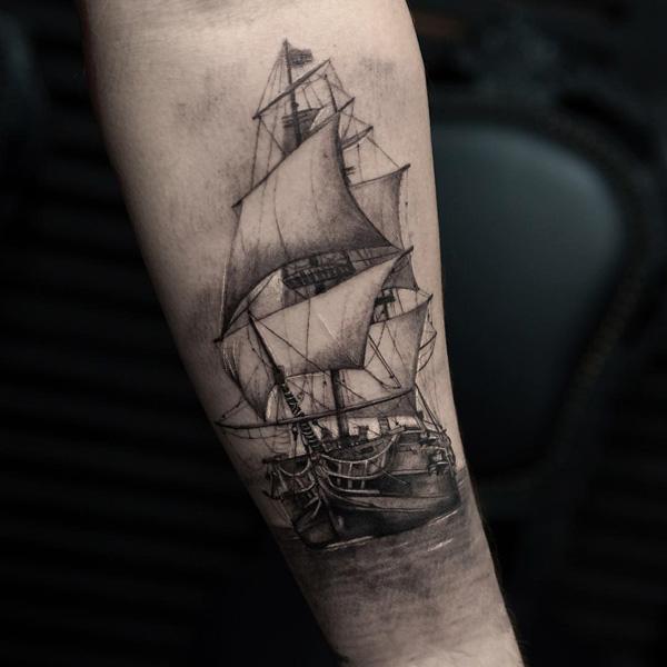 Båt tatovering-94