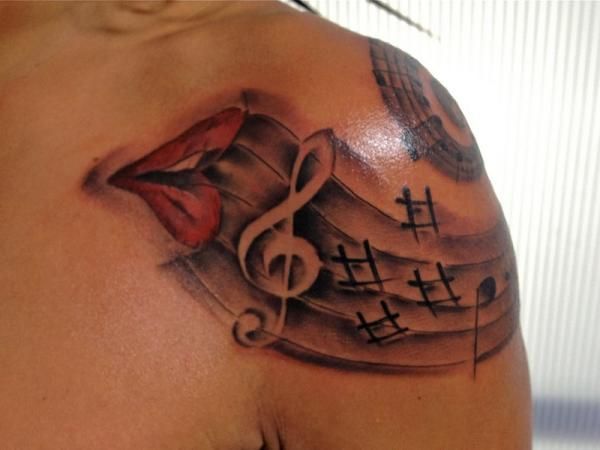 101 Geni Music Tattoos som du vil skaffe deg