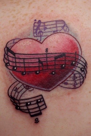 101 Geni Music Tattoos som du vil skaffe deg