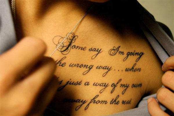 101 inspiráló tetováló idézet, amelyek inspirálnak, garantáltan