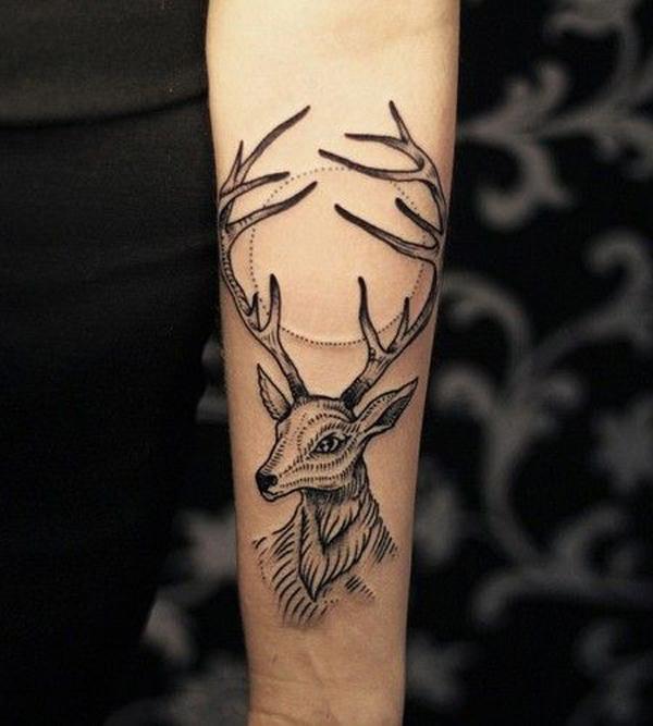 Cool Deer alkar tetoválás