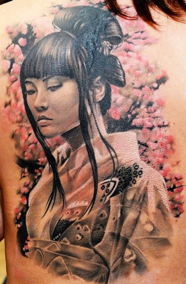 128 beste Geisha -tatoveringer