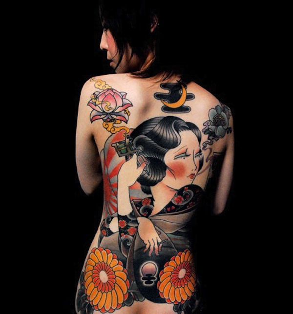128 beste Geisha -tatoveringer