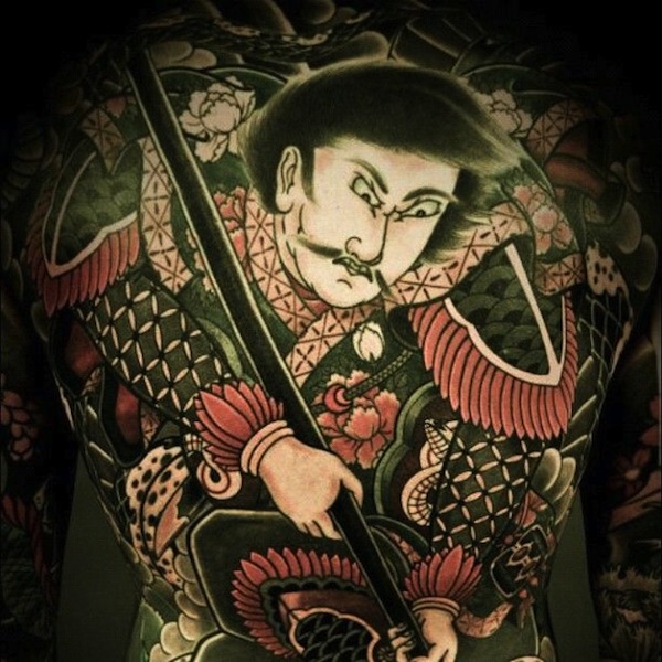144 Egyedi szamuráj tetoválás