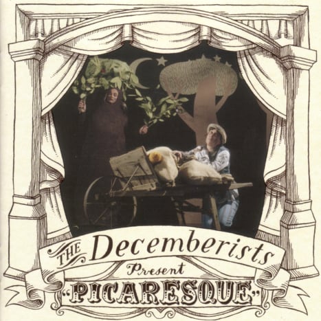 The Decemberists - Picaresque - 10 -årsjubileum som trykker på eksklusiv rød vinyl, med eksklusivt postkort og 16 -siders hefte Happy Ne