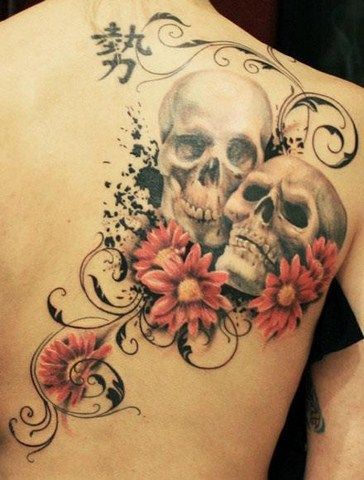 160 skalletatoveringer - beste tatoveringer, design og ideer