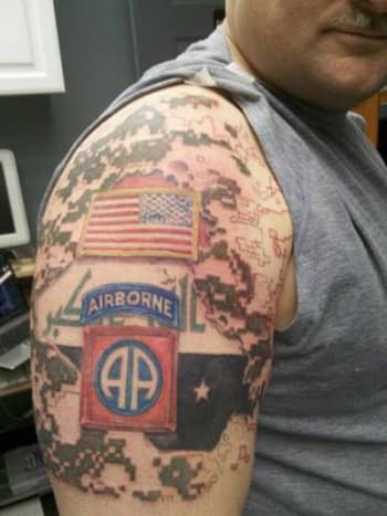 Nok et stolt medlem av 82nd Airborne.