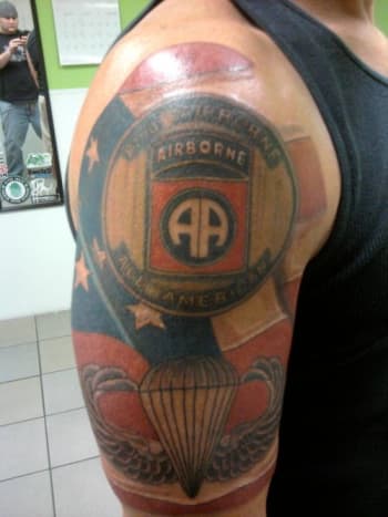 The All-American Division-82nd Airborne.