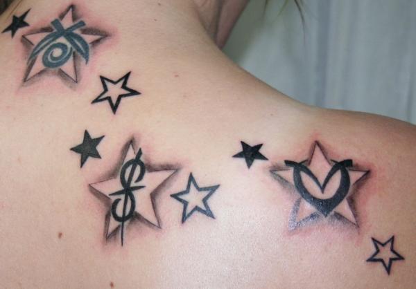 Csillagok felfelé Tattoo