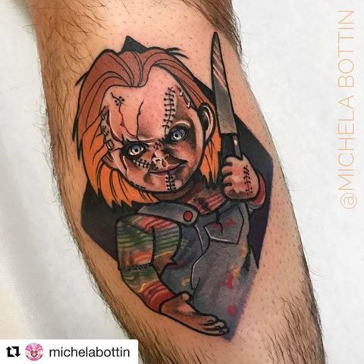 Michela Bottin tetoválása