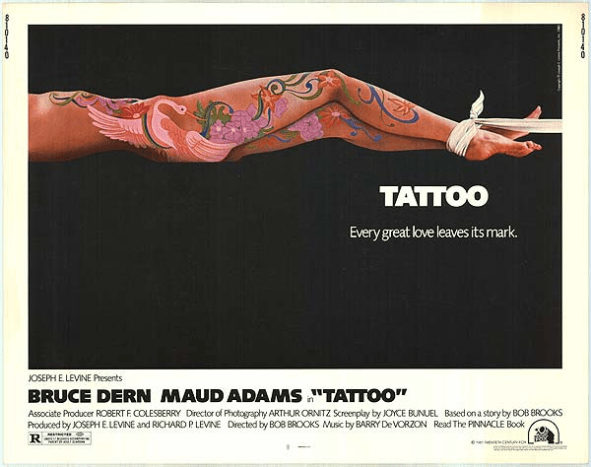 Bár ez a film 1981 -ben jelölést kapott a Razzie -ra, még mindig érdemes megnézni a horror műfaj rajongóinak. A filmben egy tébolyodott tetoválóművész megszállottja lesz egyik női ügyfelének, és végül elfogja őt, és arra kényszeríti, hogy viselje jelét.