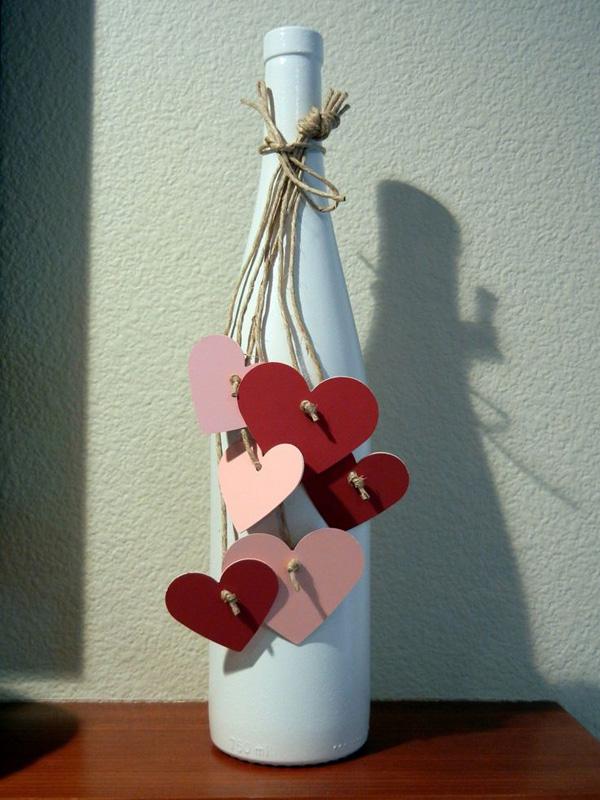 Valentin borosüveg - Nagyon könnyű, aranyos, egyszerű V -napi dekoráció