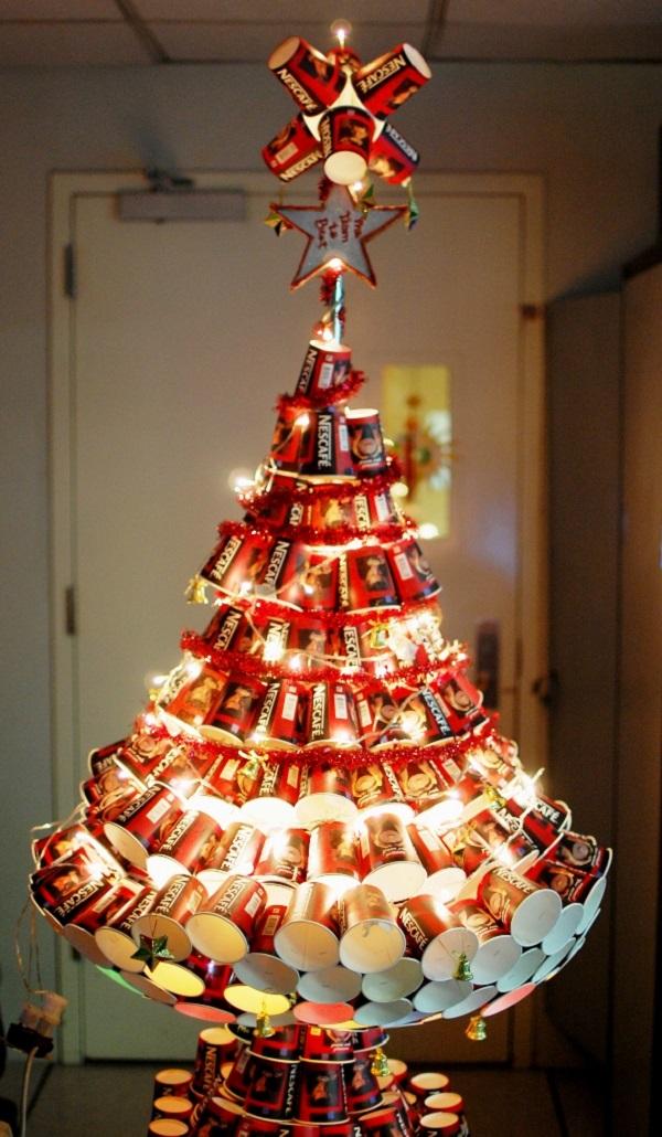 עץ חג המולד של nescafe