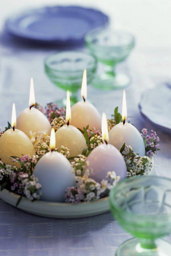 tojásos gyertyák
