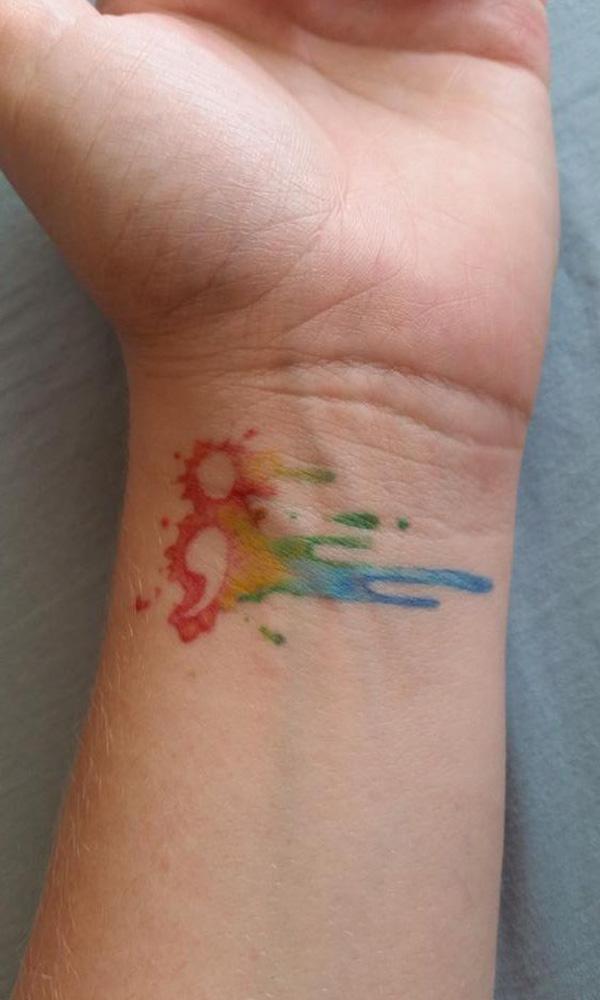 semikolon tatovering