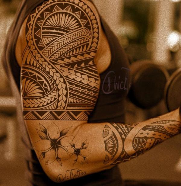 Tilpasset samoansk tatovering