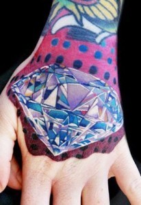 30 lenyűgöző gyémánttetoválás