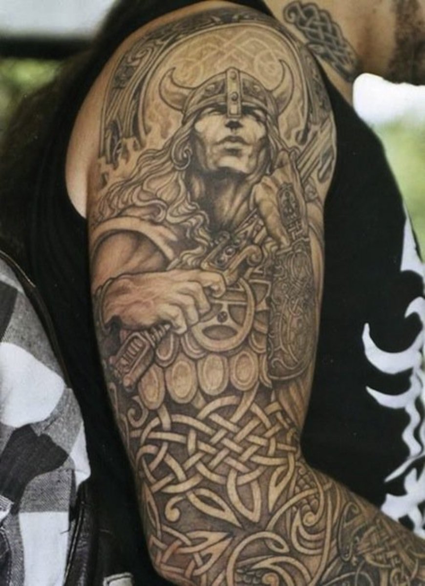 kelta viking tetoválás