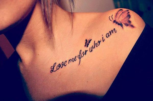 pillangó idézetekkel tetoválás