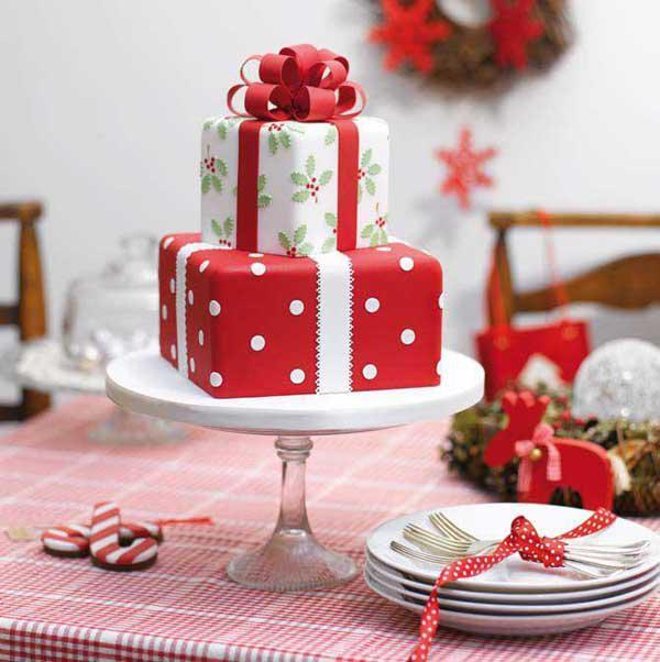 עוגות חג המולד-קישוט-רעיונות