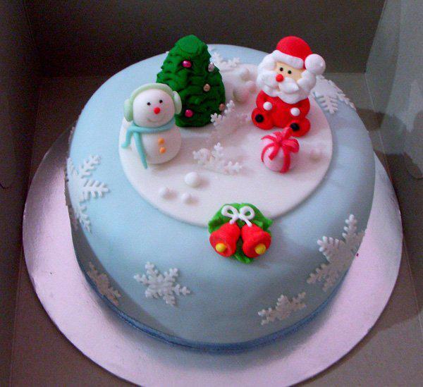 חג המולד-עוגות-רעיונות מדהים-חג המולד-עוגת-לקשט-רעיונות