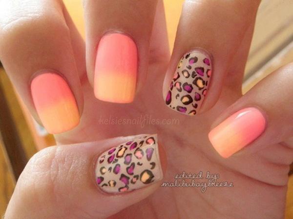 Ombre Leopard