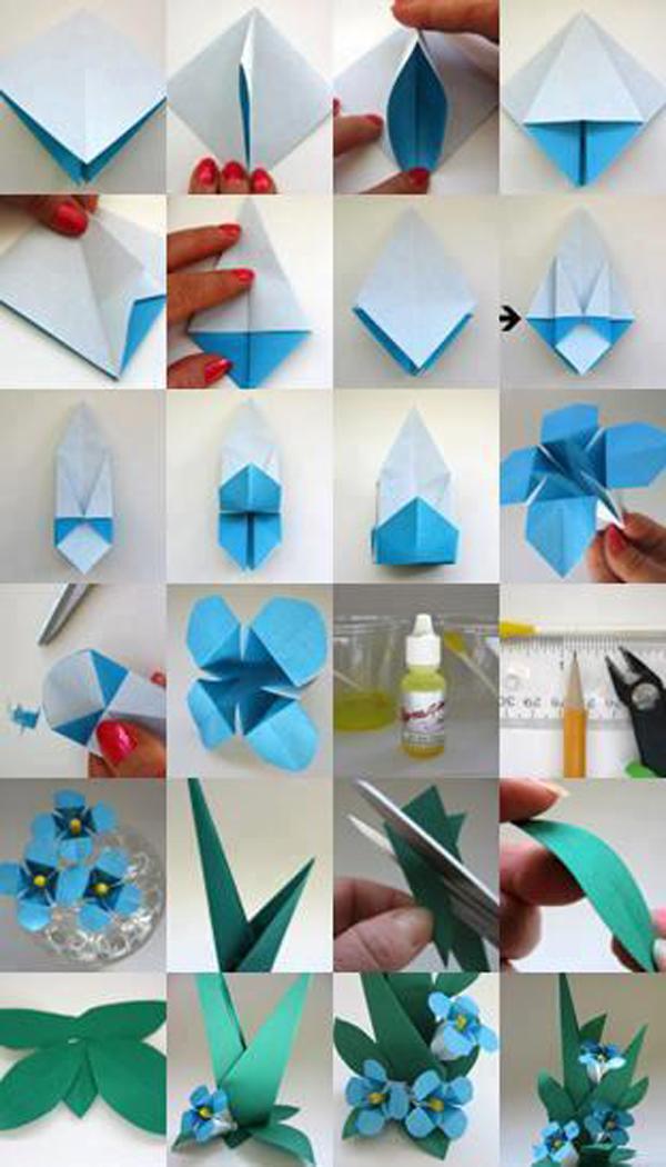 origami virág-39