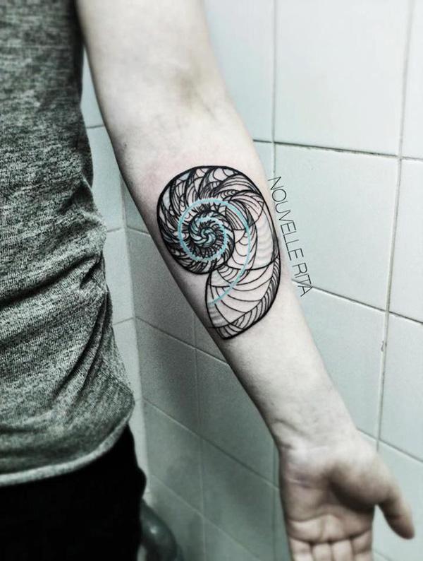 kagylósugár tetoválás-4