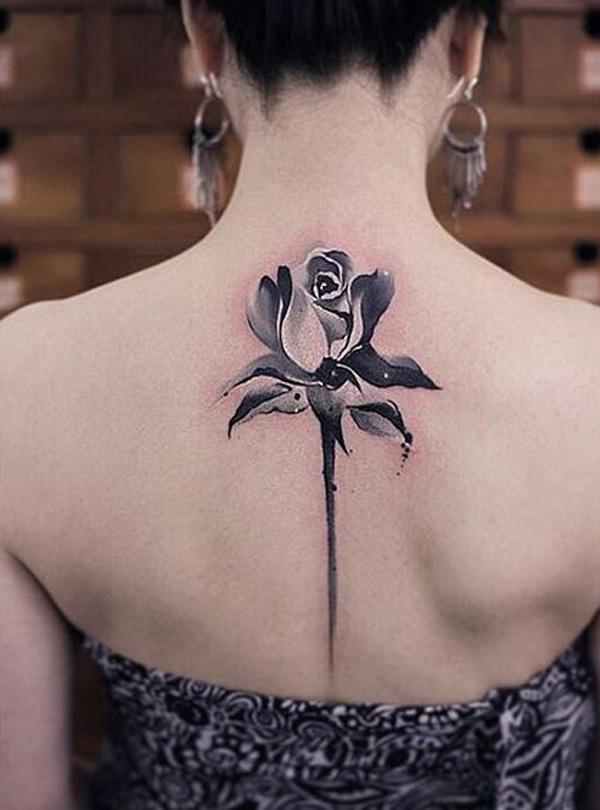 Rózsa gerinc tetoválás-28