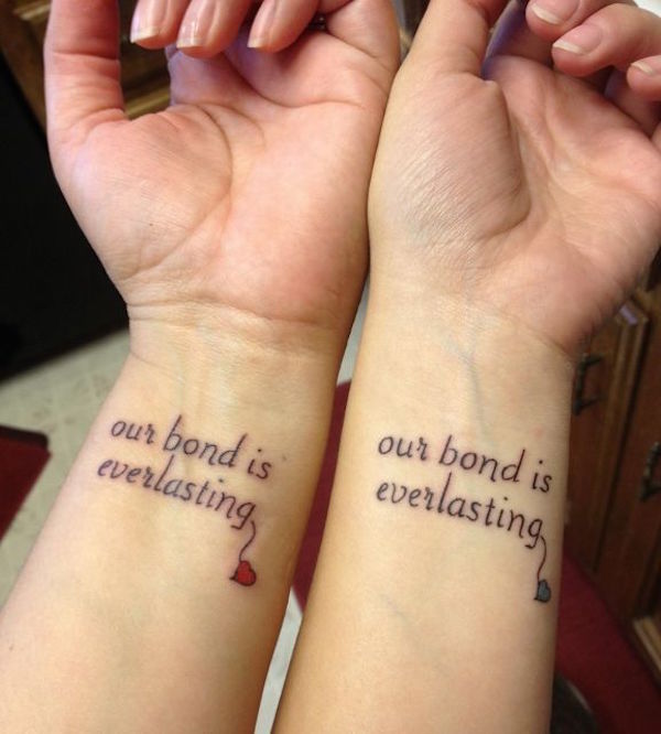45 nővér tetoválás tartós kötés létrehozásához