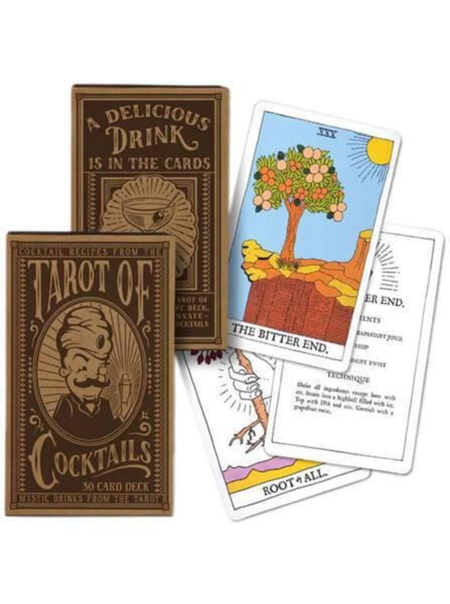 Tarot of Cocktails Recipe Card Decks av Trixie & amp; Milo