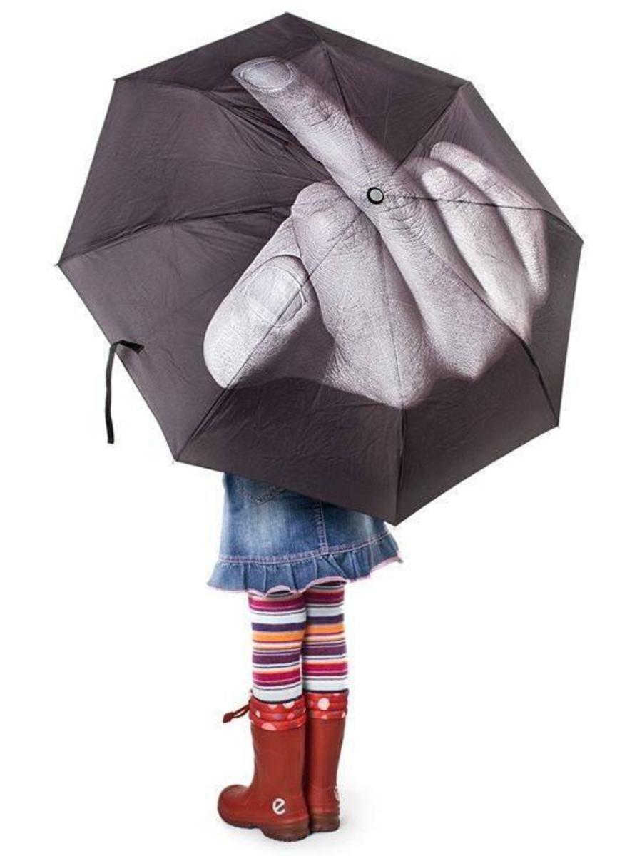 Faen regnparaplyen