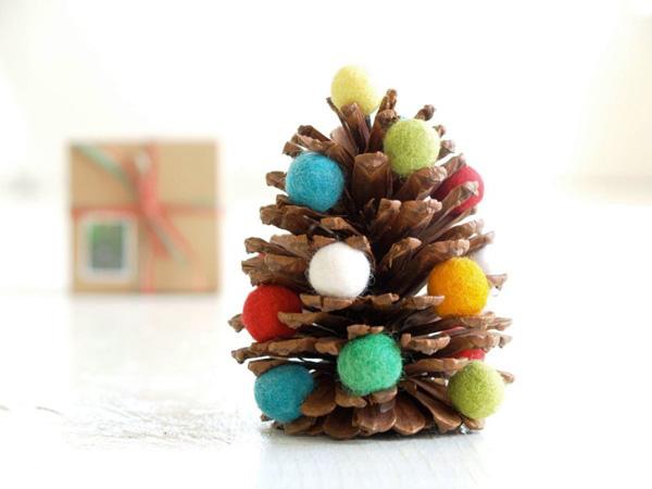 Beste DIY -juleideer med pinecone