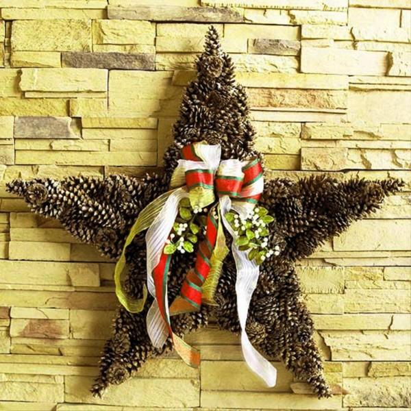 DIY juledesignideer med pinecone