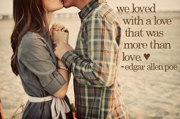 28 Vi elsket med en kjærlighet som var mer enn kjærlighet