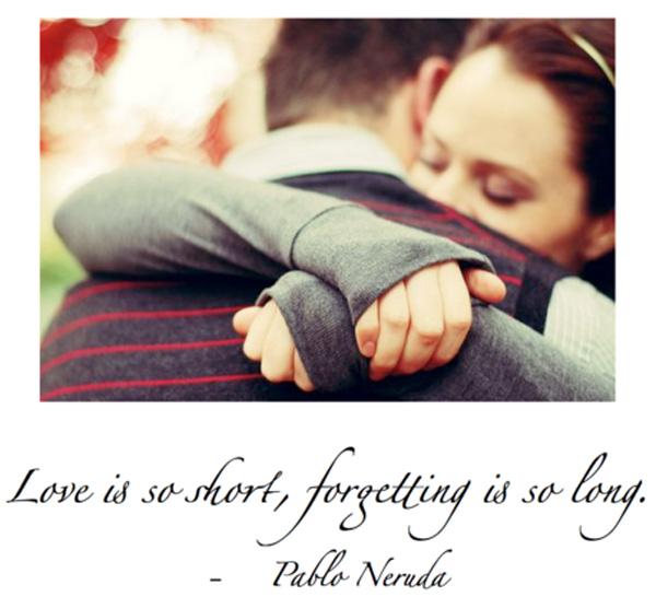 6 Kjærlighet er så kort å glemme er så lenge