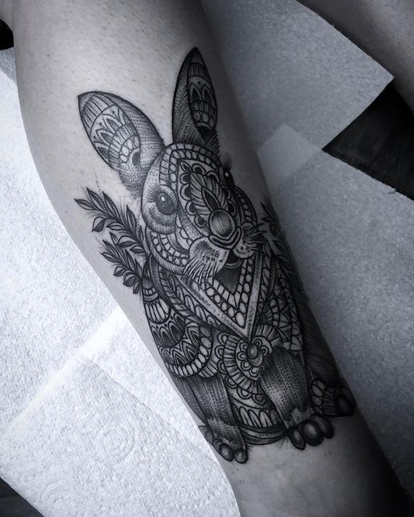 Nyúl Tetoválás