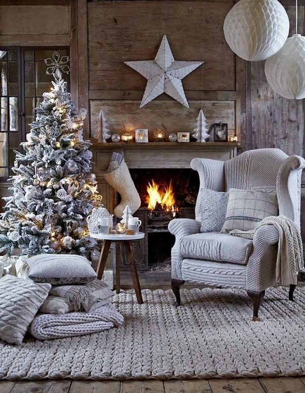 Szép karácsonyi dekoráció