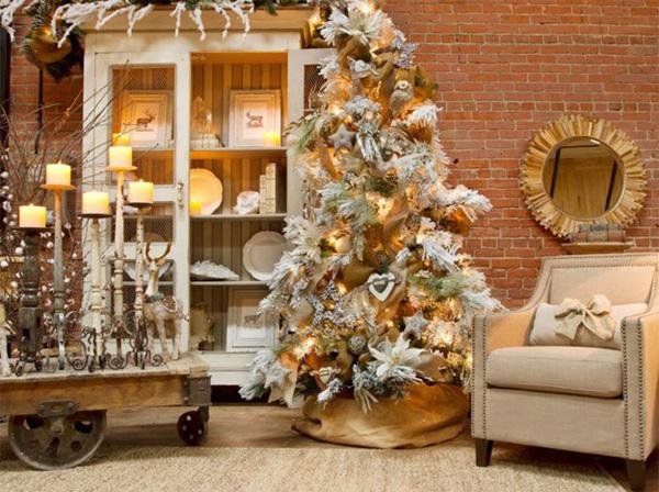 Fehér karácsonyfa dekorációs ötletek Népszerű Arredare Casa A Natale Foto At Decoration Ideas