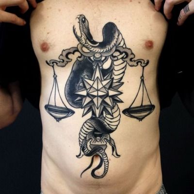 69 Mérleg tetoválás, hogy büszke lehess rá, hogy Mérleg vagy
