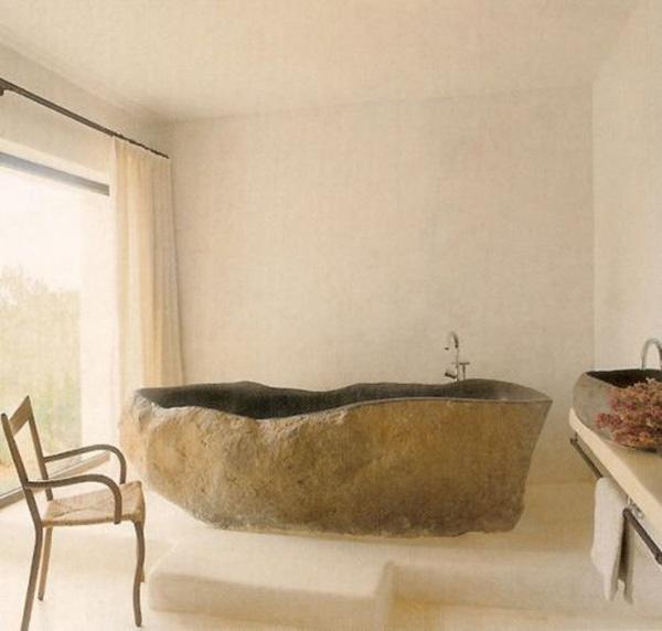 badekar i stein