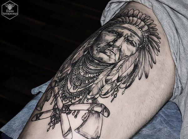 Indián tetoválás-4