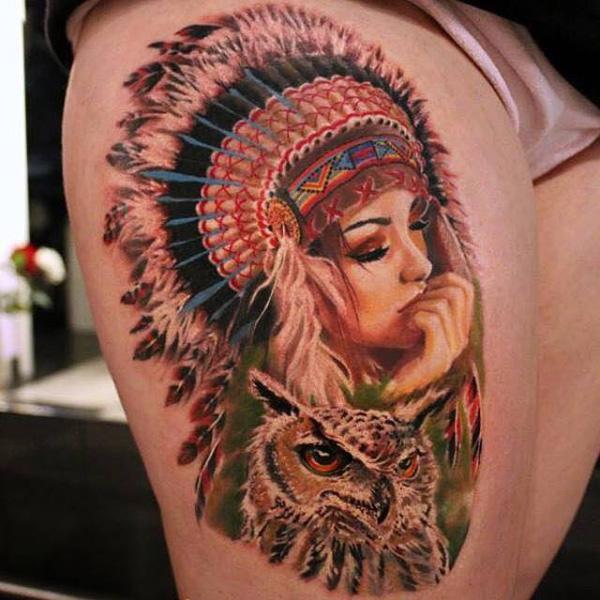 Indián tetoválás-12