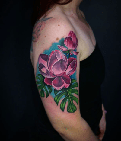 tatovering, tatovør, tatoveringskunst, tatoveringsdesign, tatoveringsideer, blomstertatovering, blekket, inkedmag