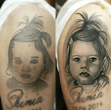 Noen ganger trenger du ikke se veldig langt for å gjøre en eksisterende tatovering på nytt. Mens mange tatoverere har en tendens til å avvike fra å omarbeide et annet kunstners design, vil andre hoppe på sjansen til å gi ditt første design et nytt liv.