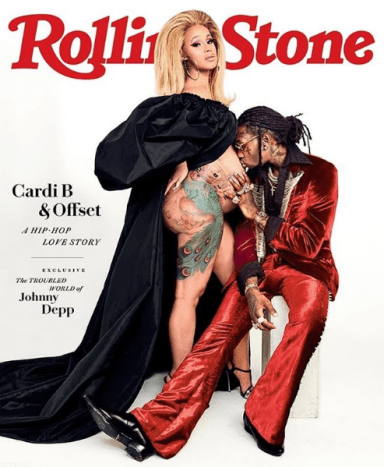 Cardi B og mannen hennes SLAYED på forsiden av Rolling Stone.